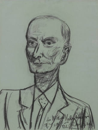 Portrait of W. R. Valentiner (1880-1958)