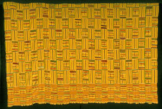 Man's Cloth in the Sika Fre Mogya ("Money Calls Blood") Pattern