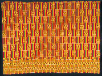 Man's Cloth in the Oyokoman ("Royal Clan") Pattern
