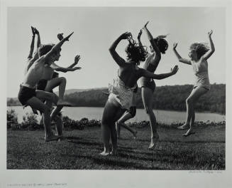 Children Dancing by Lake, Camp Treetops