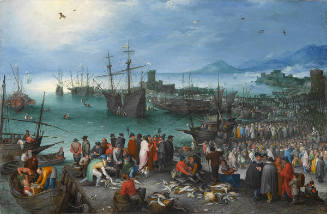 Harbor Scene with St. Paul's Departure from Caesarea