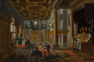 Renaissance Interior with Banqueters