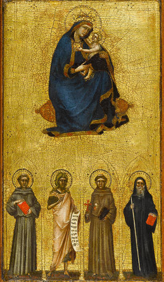 The Virgin of Humility with Saints Anthony of Padua, John the Baptist, Francis, and Giles
