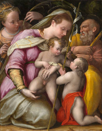 Holy Family with Saint Catherine of Alexandria and the Infant Saint John the Baptist