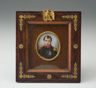 Miniature, portrait of Napoleon