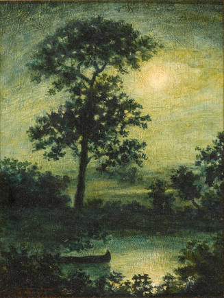 Moonlight (with canoe)