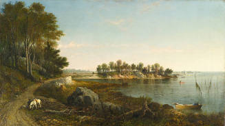 Morning, View on Smith's Island, Norwalk Bay, Connecticut