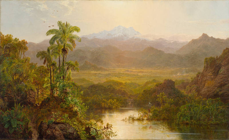 Landscape in Ecuador