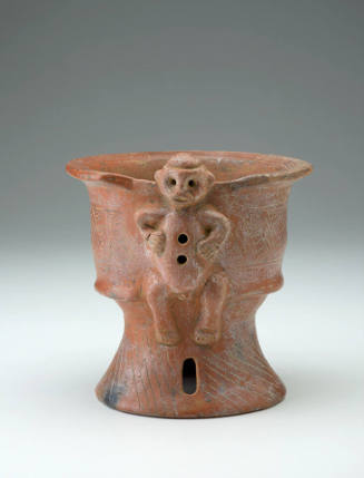 Vessel with Figure