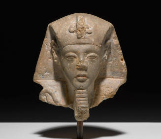 Head from a Shabti of Akhenaten
