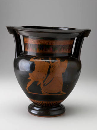 Column Krater with Poseidon Chasing a Woman