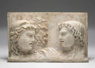 Double-sided Relief with Theater Masks