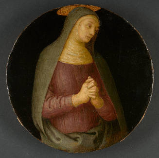 Panel from an altarpiece: The Mourning Virgin