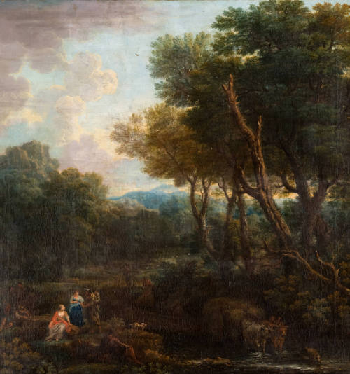 Landscape with Fortune-Teller and Shepherdesses