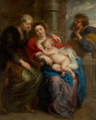 The Holy Family with St. Anne