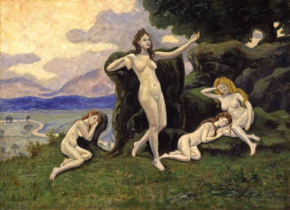Four Nudes in a Landscape