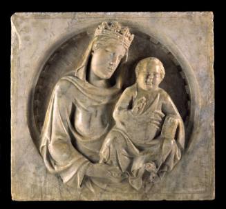 Relief from a Monument to St. Octavian, Volterra Cathedral: Virgin and Child