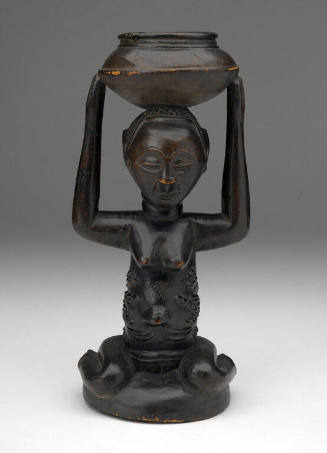 Female Figure with Bowl (mboko)