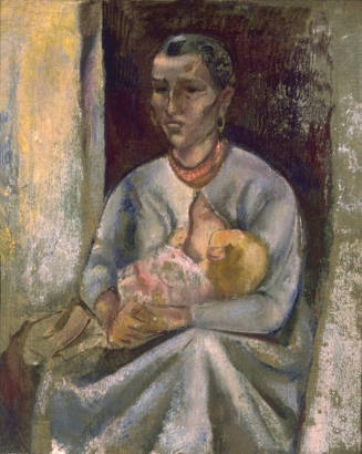 Woman Nursing Child