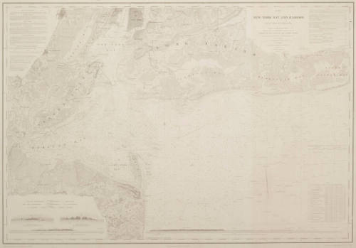 "New York Bay and Harbor" (Survey of Coast of United States)